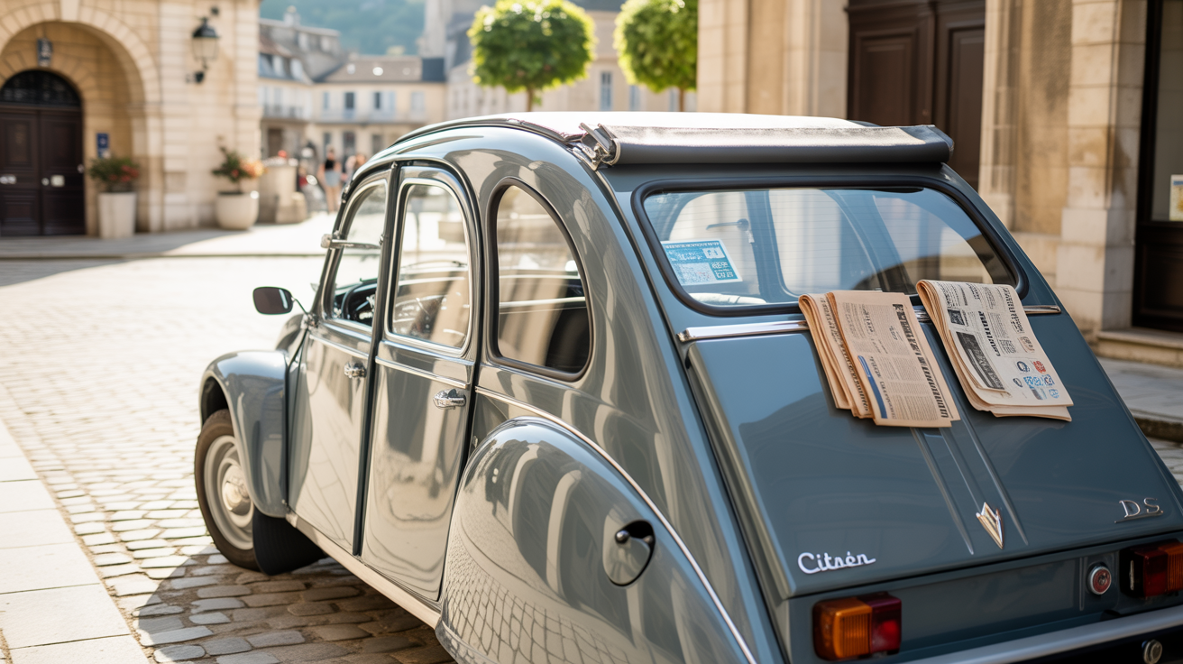 Citroën 2CV vintage authentique