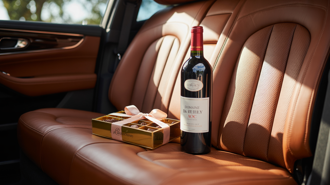 Chocolats et vin premium Pick Back